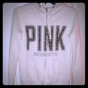 Pink hoodie